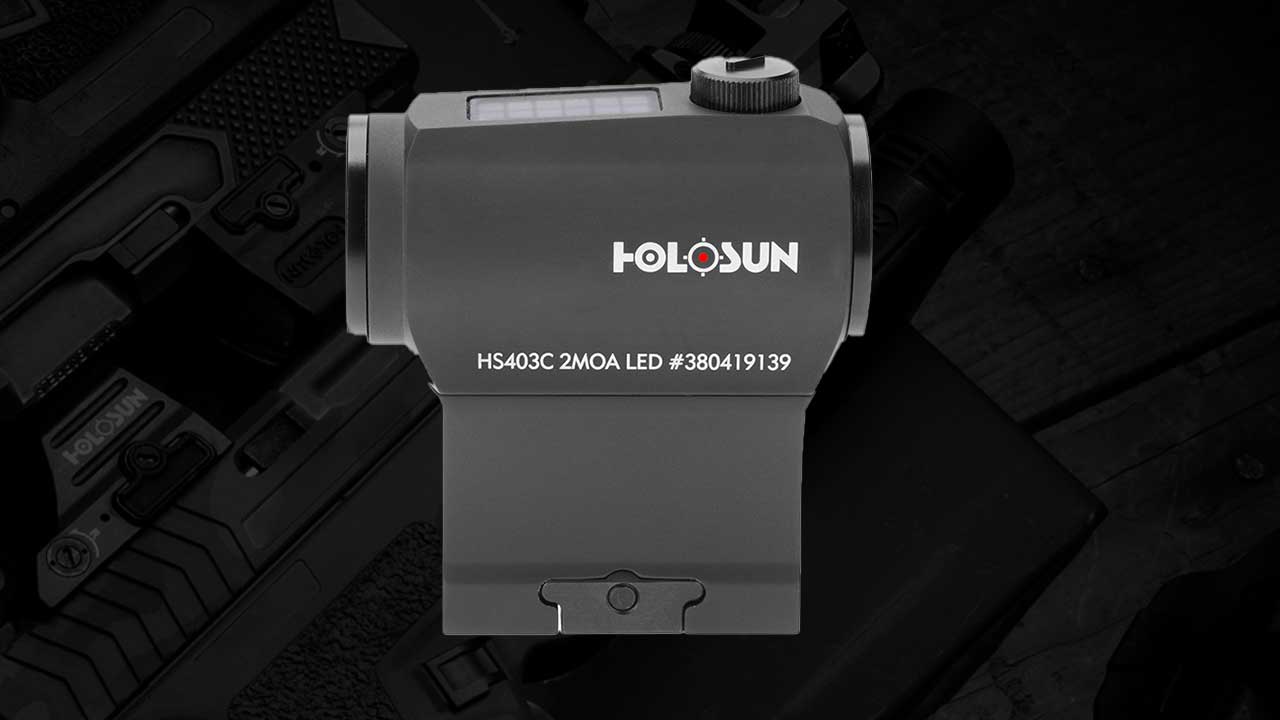 Overview of the Holosun HS403C Solar Red Dot Sight