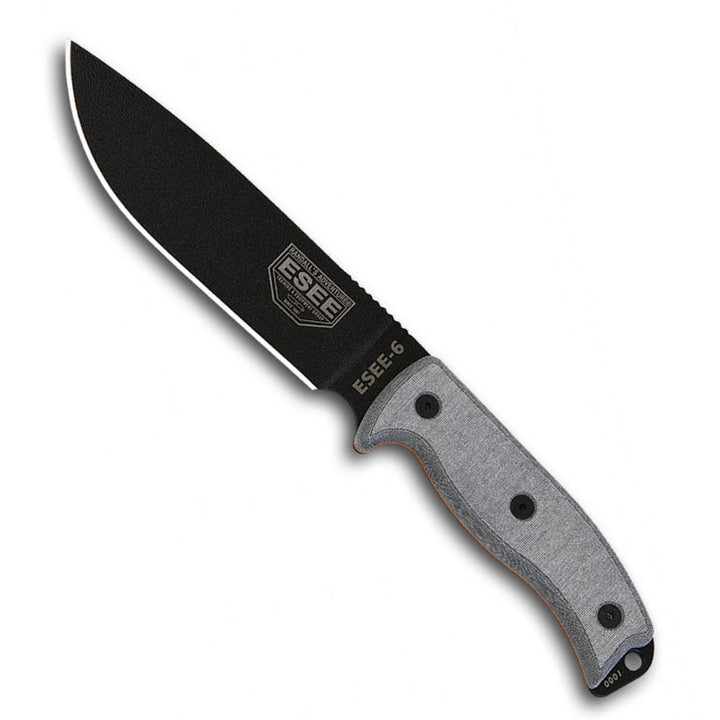 Esee 6 Plain Edge Fixed Blade Knife - Extreme Outfitters