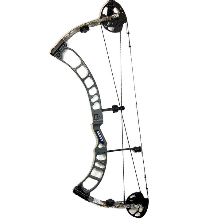 Quest Thrive 50lb Compound Bow - Recon Grey/Elevated II Right Hand - Extreme Outfitters