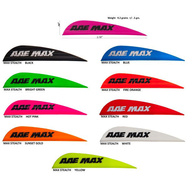 AAE Max Stealth Vanes - 40 Pack - Extreme Outfitters