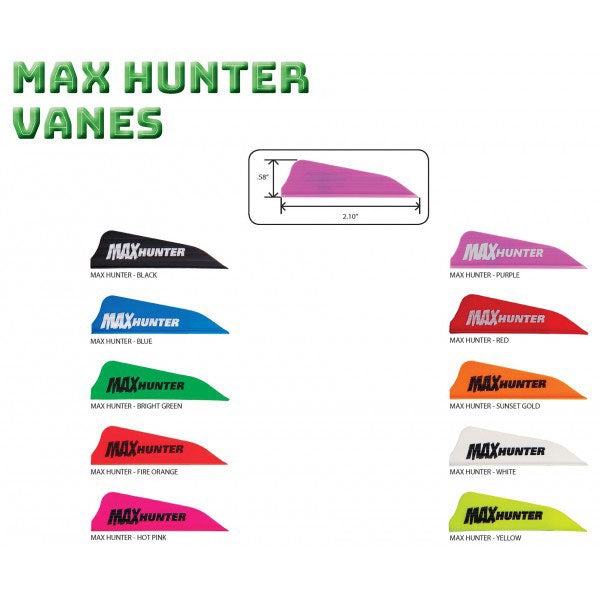 AAE Max Hunter Vanes - 40 Pack - Extreme Outfitters