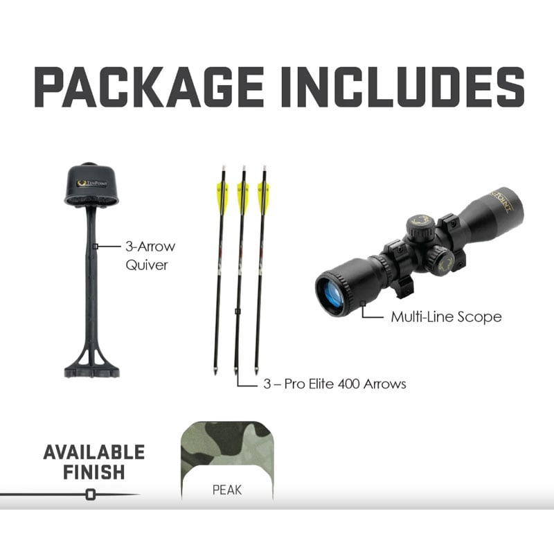 Wicked Ridge M-370 Crossbow with Accdraw Cocking Device - Extreme Outfitters