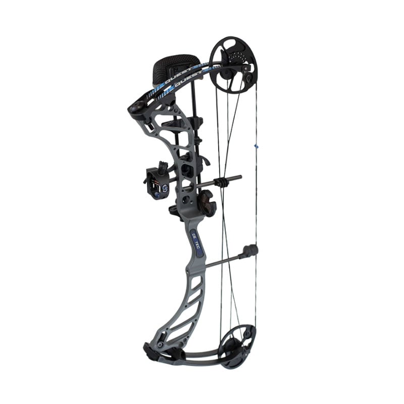 Quest Centec NXT Compound Bow Package - Boulder Gray