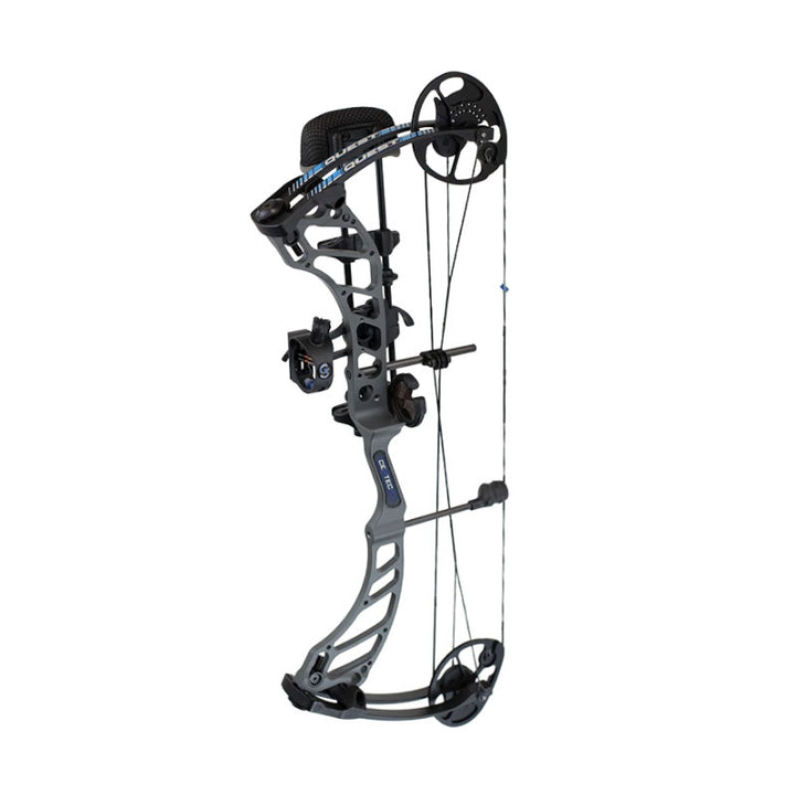 Quest Centec NXT Compound Bow Package - Boulder Gray/Black Right Hand - Extreme Outfitters