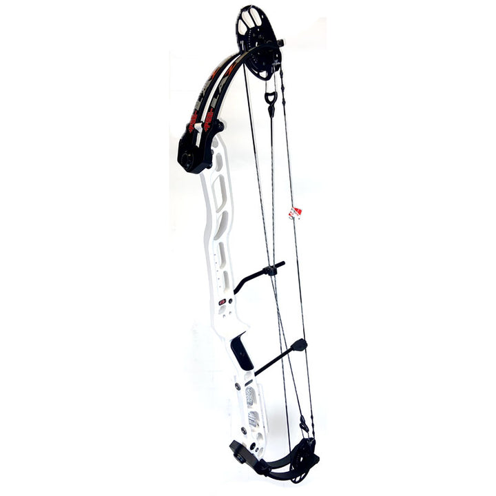 2021 PSE Lazer White Target Compound Bow - 60# Right Hand - Extreme Outfitters