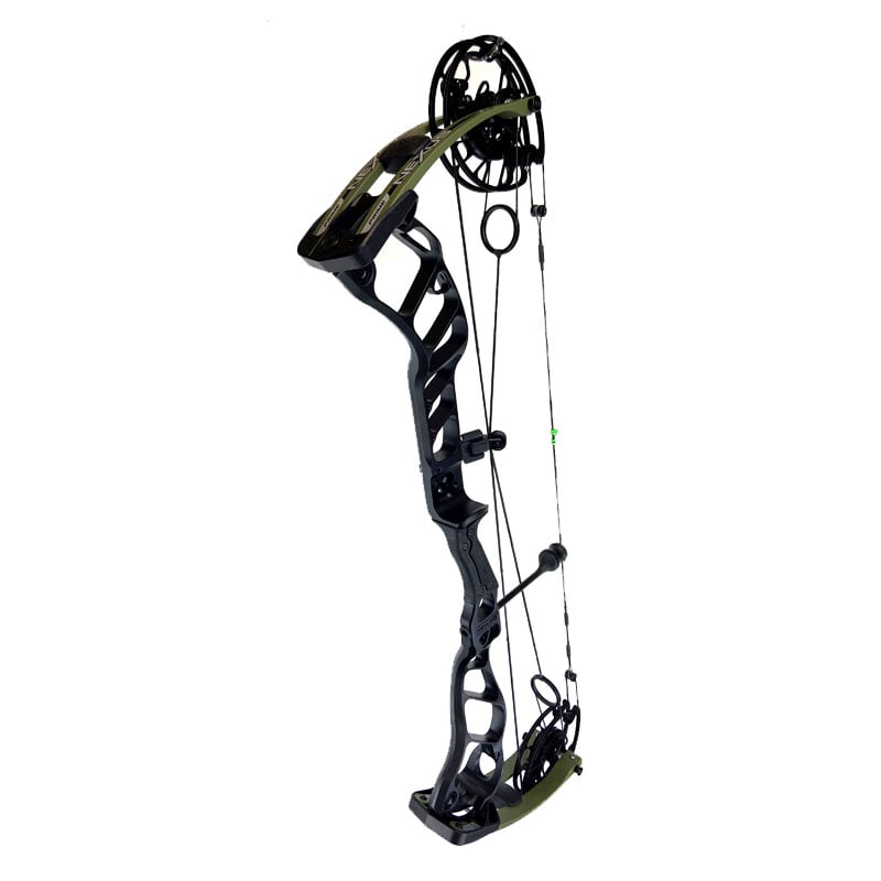 2021 Prime Nexus 2 Black Riser Army Green Limbs Compound Bow - 80# Right Hand - Extreme Outfitters