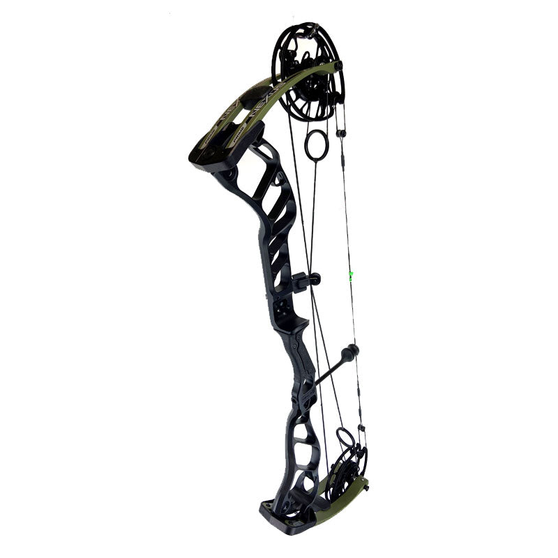 2021 Prime Nexus 2 Black Riser Army Green Limbs Compound Bow - 80# Right Hand - Extreme Outfitters