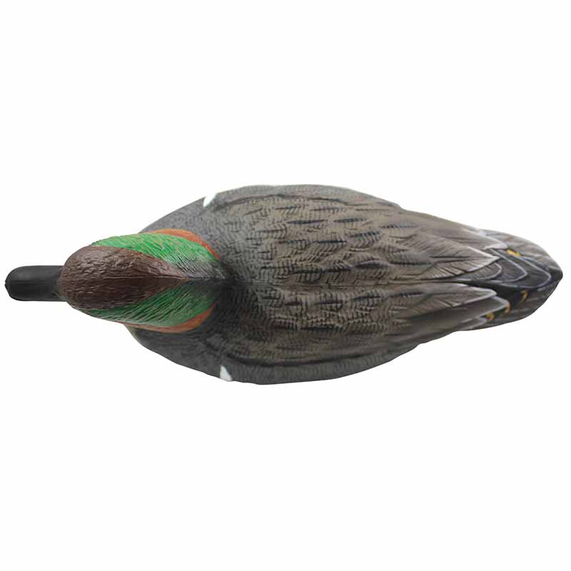 Cupped Waterfowl Greenwing Teal Duck Decoys 6 Pack - Extreme Outfitters