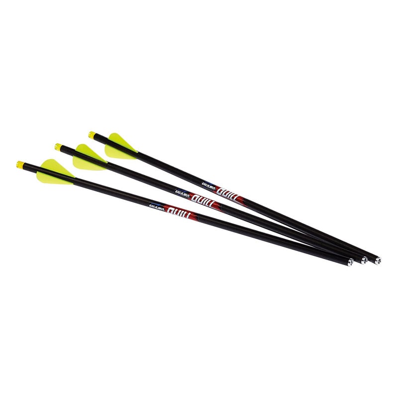 Excalibur Quill 16.5" Lighted Carbon Arrows - 3 Pack Excalibur