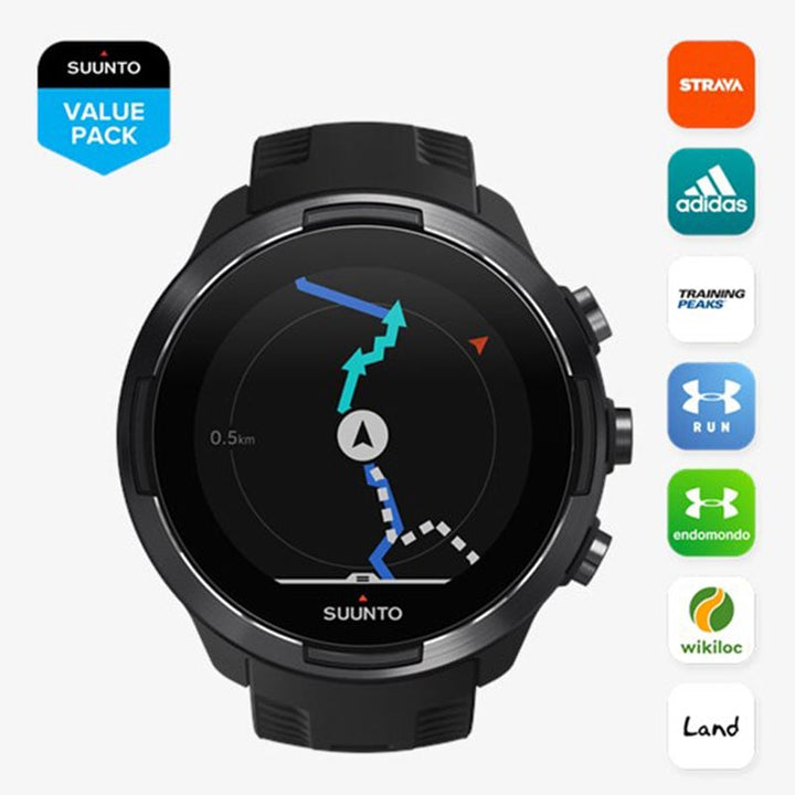 Suunto 9 Baro GPS Watch Black