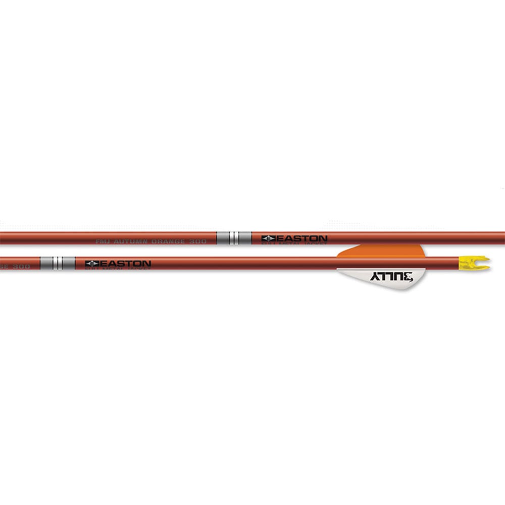 Easton 5mm FMJ Arrow (Autumn Orange + 2" Bully Vanes)