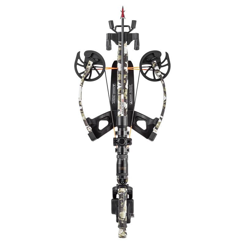 Tenpoint crossbow camo cocked top view
