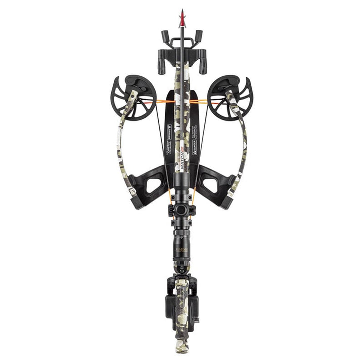 Tenpoint crossbow camo cocked top view