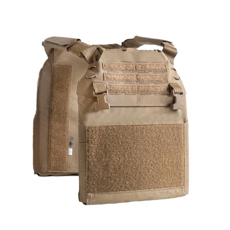 Raine Tactical Coyote Plate Carrier Front