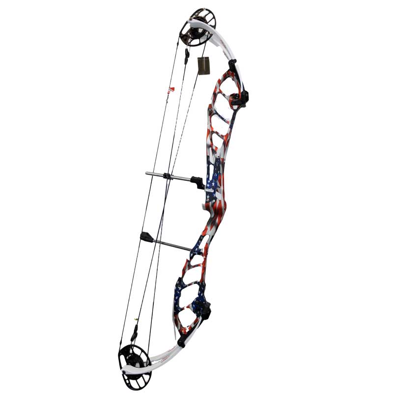 PSE Citation SE 60lbs American Flag Target Bow