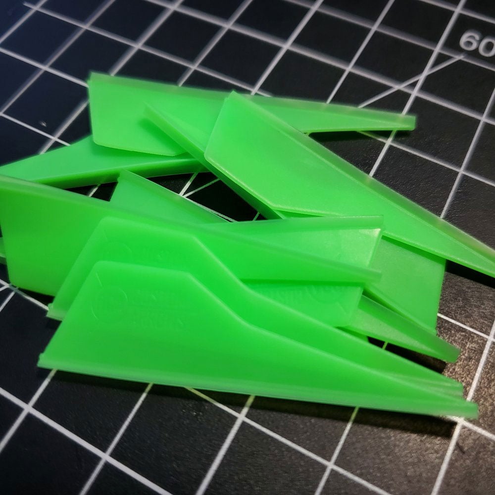 DCA Super Sabre Vanes Flo Green