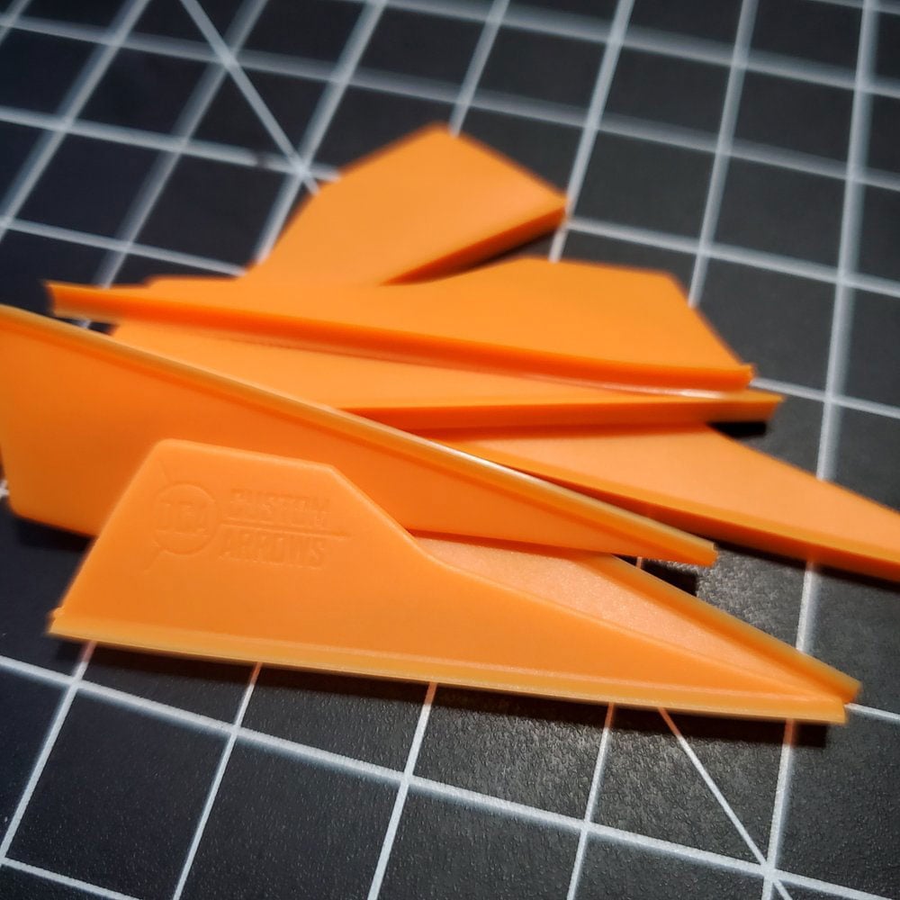 DCA Super Sabre Vanes Flo Orange