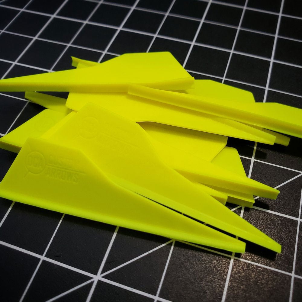 DCA Super Sabre Vanes Flo Yellow