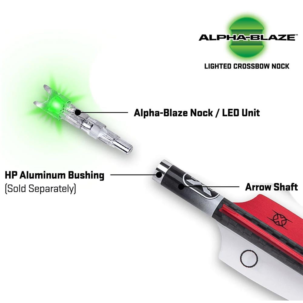 TenPoint Alpha-Blaze Lighted Nocks with Descriptions