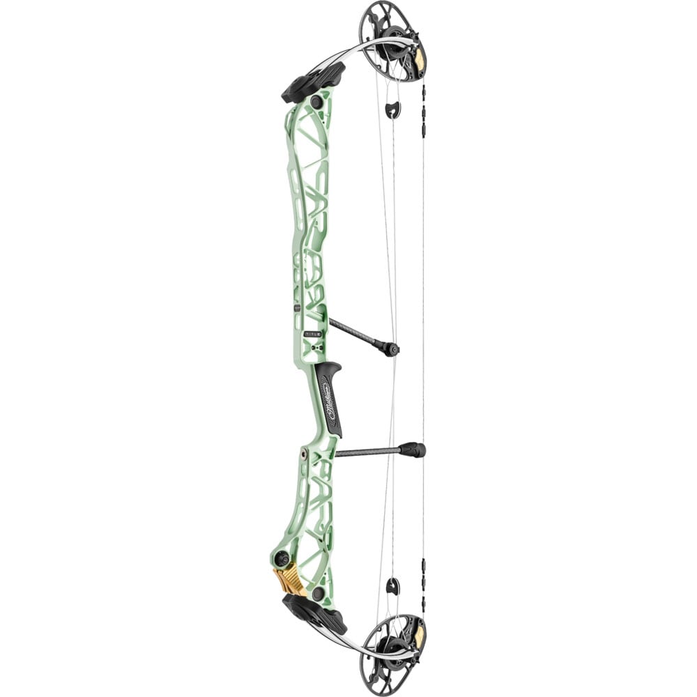 Mathews Title 38 Target Bow Mint Riser White Limbs