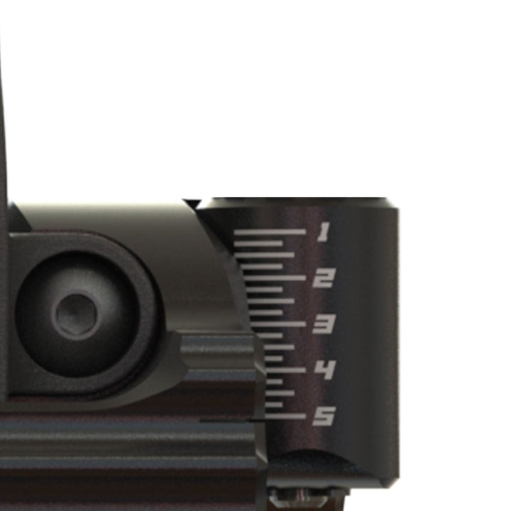 Ripcord Ratchet Limb Driven IMS Non Micro Arrow Rest Adjustment indicators