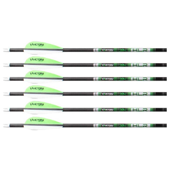 Victory HLR Gamer Fletched Arrows - 6 Pack - Extreme Outfitters