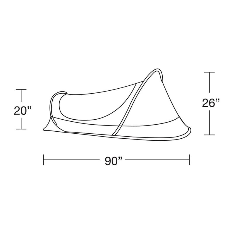 Catoma Burrow Improved Bed Net System (IBNS) - Coyote - Extreme Outfitters