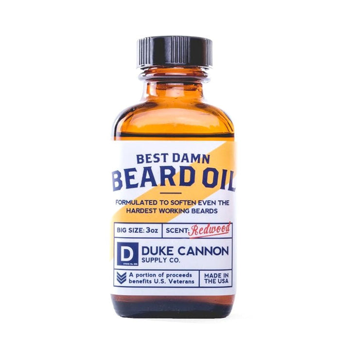 Duke Cannon Best Damn Beard Oil