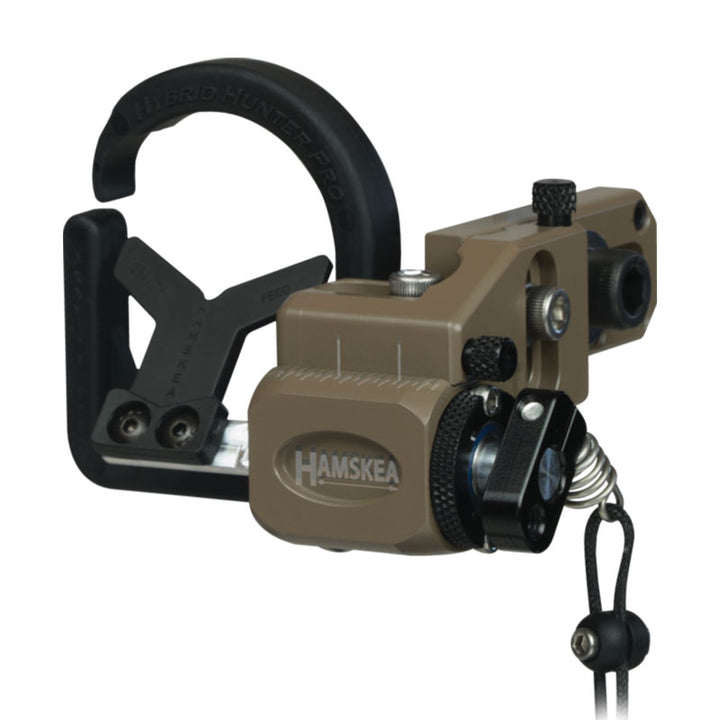 Hamskea Hybrid Hunter Pro Cerakoted Microtune Arrow Rest Coyote