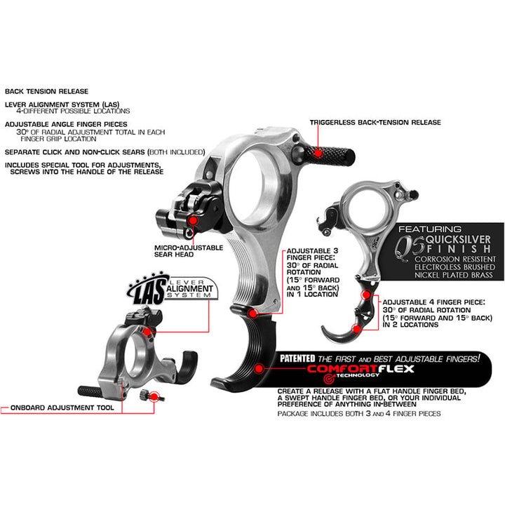 T.R.U. Ball Fulkrum Flex Release - Extreme Outfitters