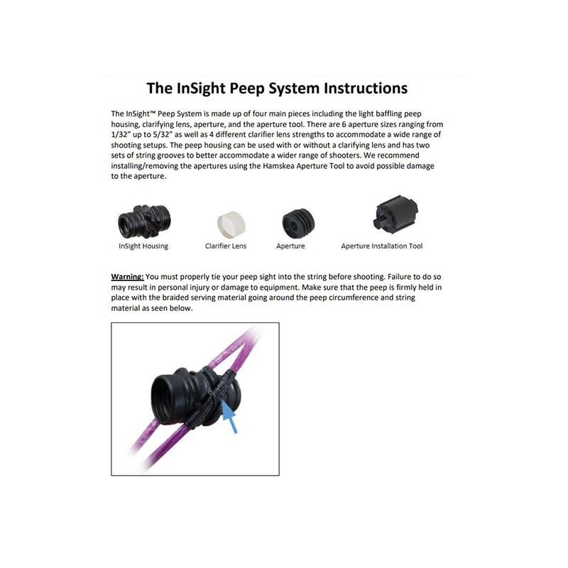 Hamskea InSight Aperature - Extreme Outfitters