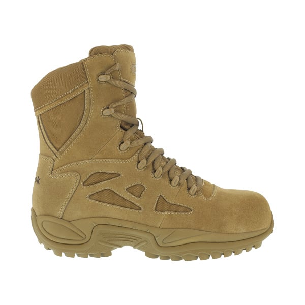 Reebok Rapid Response 8" Stealth Side Zip Coyote Boot - RB8850