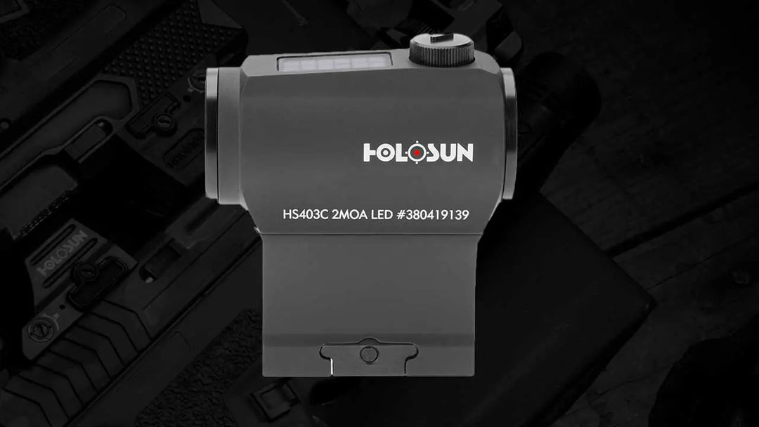 Overview of the Holosun HS403C Solar Red Dot Sight