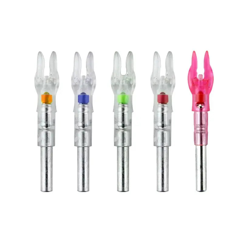 Nockturnal Lighted G Nocks – Red 3 Pack