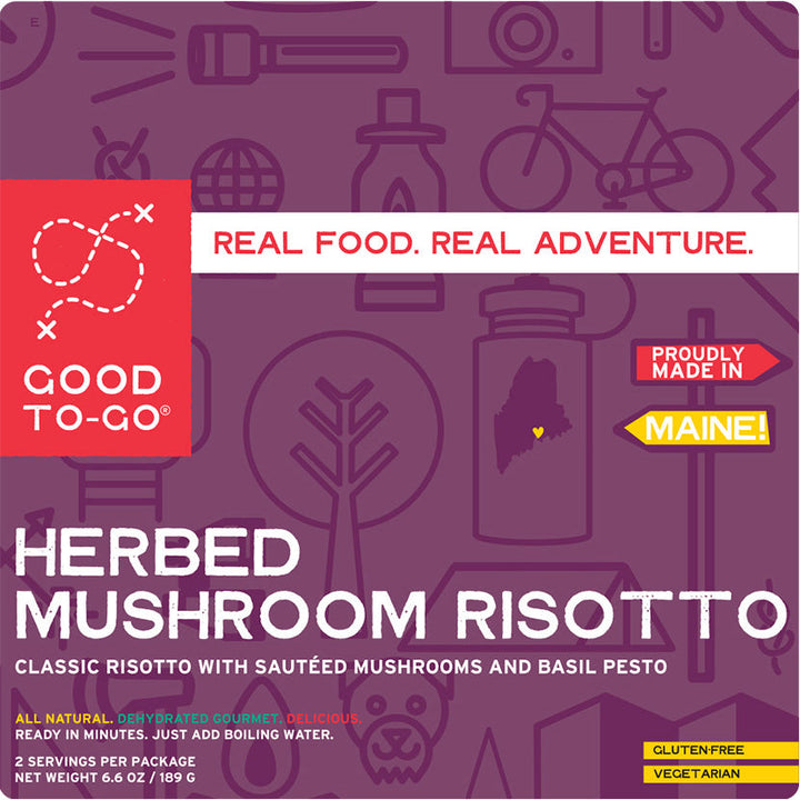 Good To Go Mushroom Risotto-2 Serving Good To Go Food