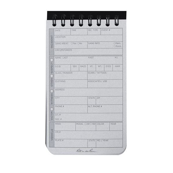 3" X 5" Field Interview Notebook - Extreme Outfitters