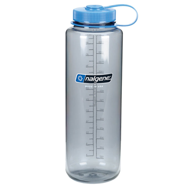 48oz Wide Mouth Silo - Gray Bottle with Blue Cap - Extreme Outfitters