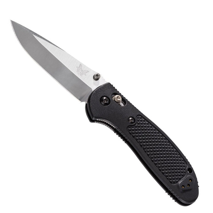 Benchmade 551 Griptilian Satin, Plain Edge with Black Handle Benchmade