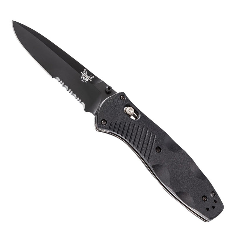 Benchmade Osborne Barrage, Serrated Edge, Black - Extreme Outfitters