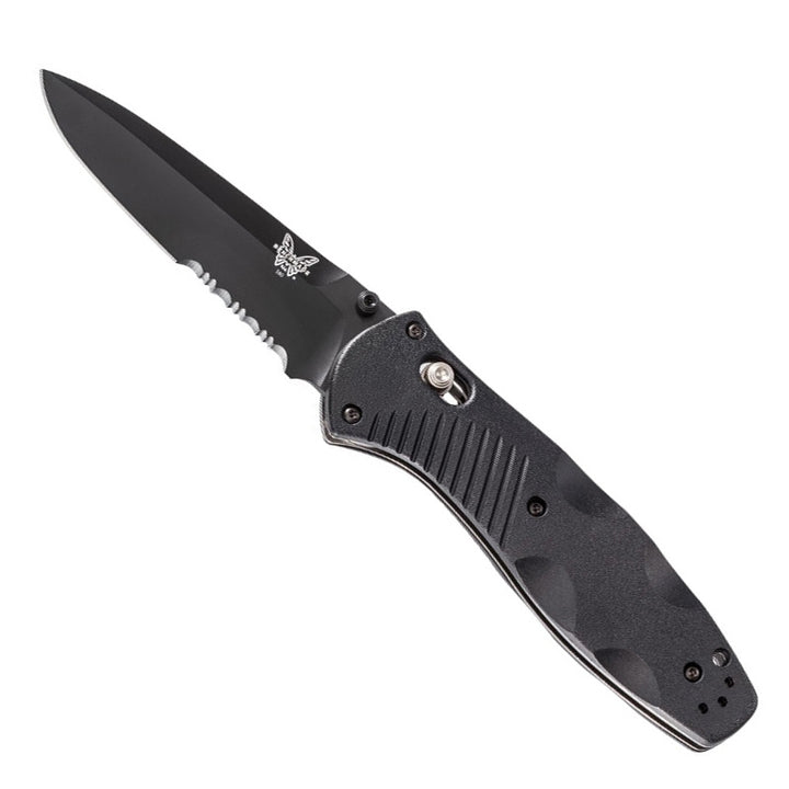 Benchmade Osborne Barrage, Serrated Edge, Black - Extreme Outfitters