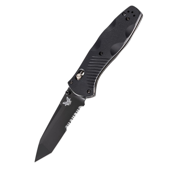 Benchmade Osborne Barrage Tanto, Black Serrated Edge - Extreme Outfitters