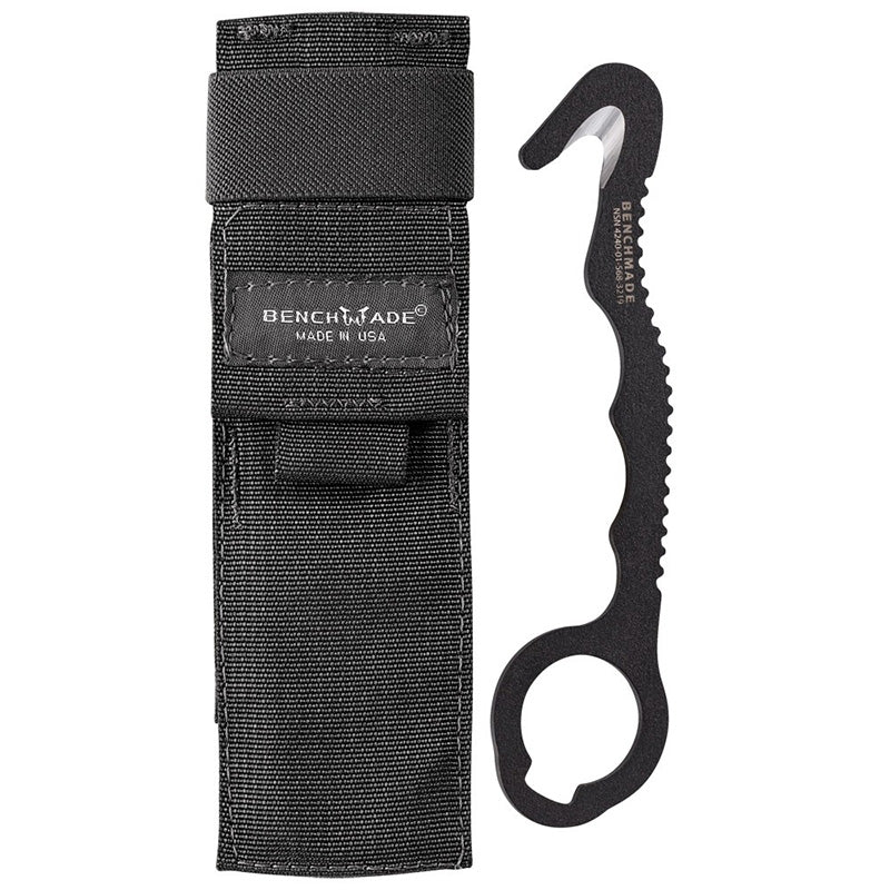 Benchmade 8 BLKW Safety Cutter & Rescue Hook - Extreme Outfitters