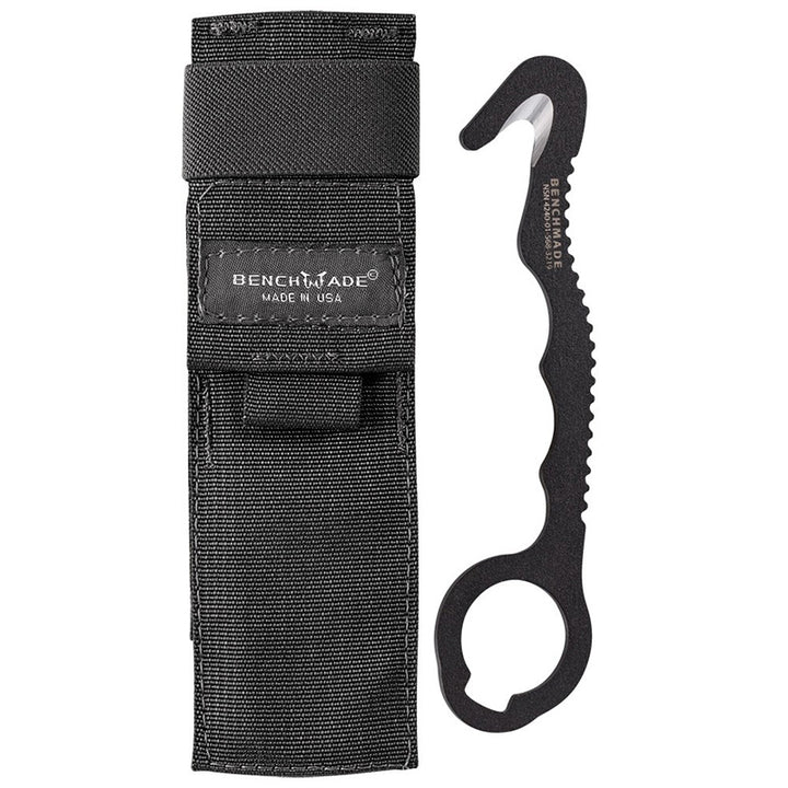 Benchmade 8 BLKW Safety Cutter & Rescue Hook - Extreme Outfitters