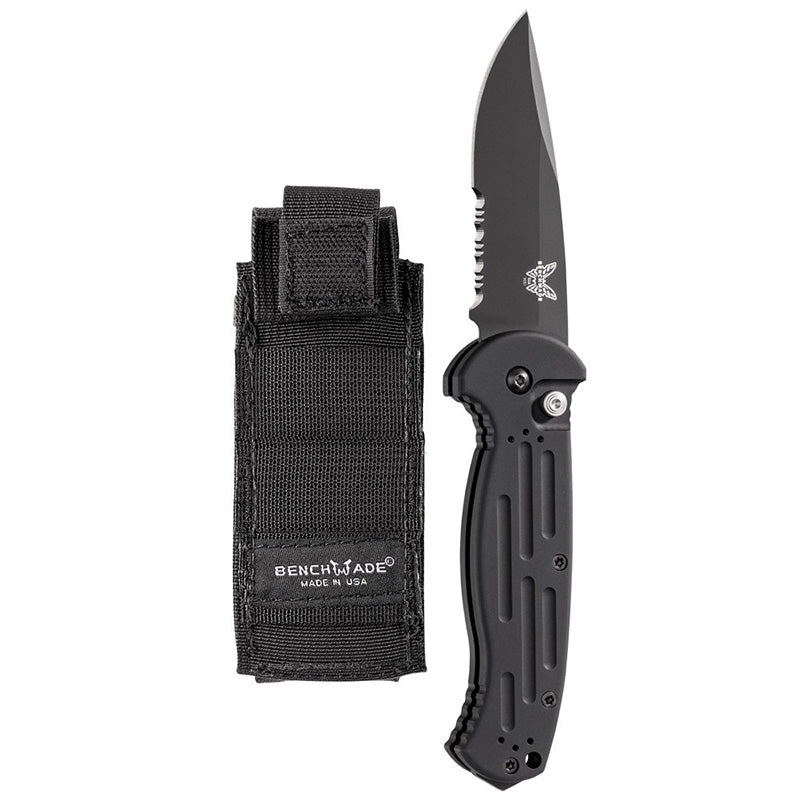 Benchmade AFO II Black Serrated Edge - Extreme Outfitters