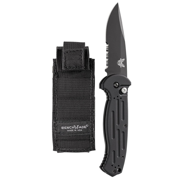 Benchmade AFO II Black Serrated Edge - Extreme Outfitters