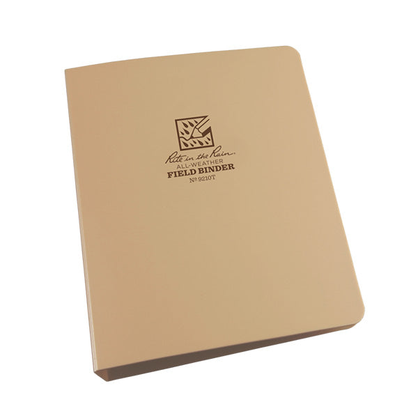 1" 6 Ring Binder Tan - Extreme Outfitters