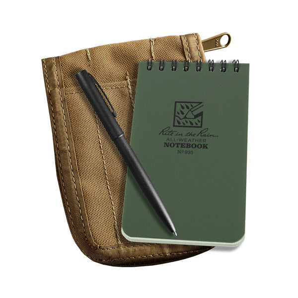 3" X 5" Top Spiral Notebook Kit Olive Drab - Extreme Outfitters