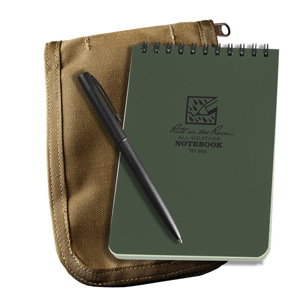 4" X 6" Top Sprial Notebook Kit Olive Drab - Extreme Outfitters