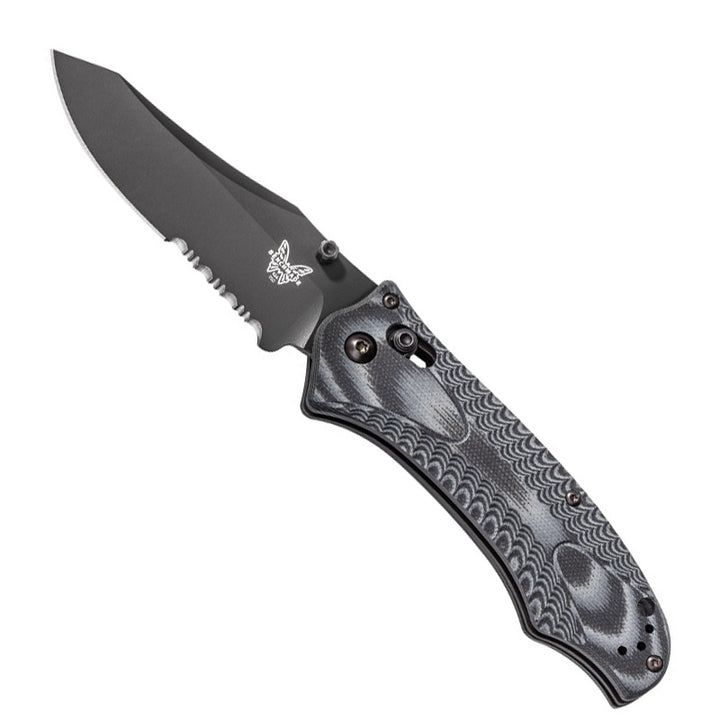 Benchmade 950SBK Osborne Rift Black Serrated Edge - Extreme Outfitters