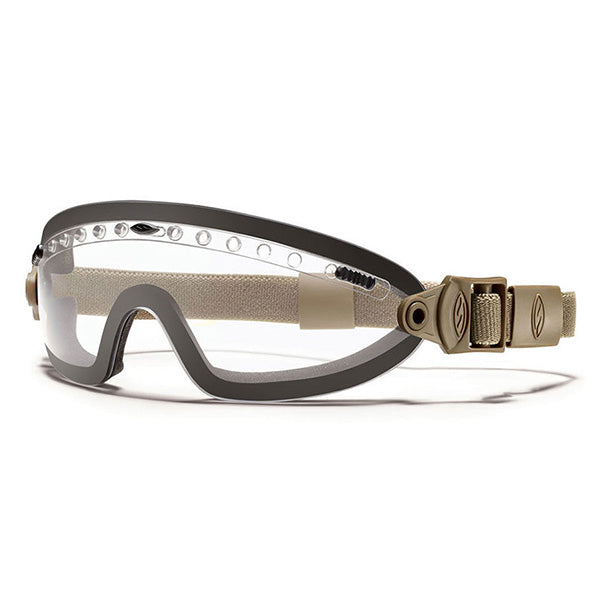 Smith Optics Boogie Sport Goggle - Tan 499/ Clear - Extreme Outfitters